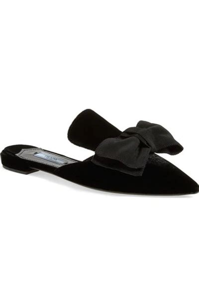 prada backless pointy toe flat|prada pointy toe loafers.